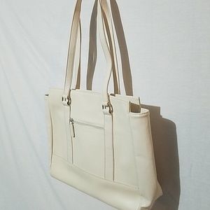 Wilson's Leather White shoulder bag